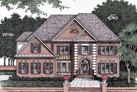 Plan Number 45848 - 3297 Square Feet