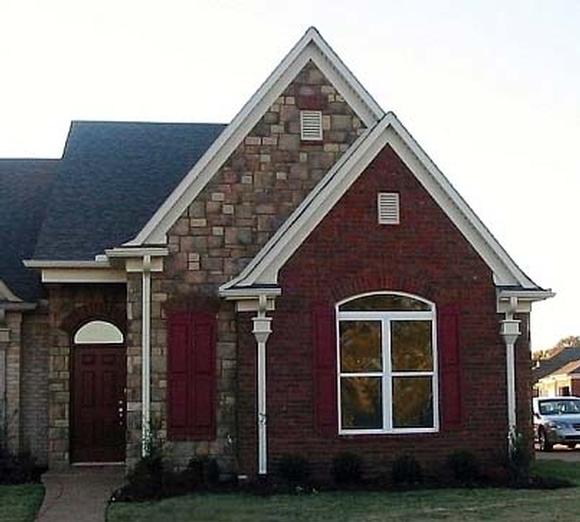 House Plan 47104 with 2 Beds, 2 Baths, 2 Car Garage Elevation