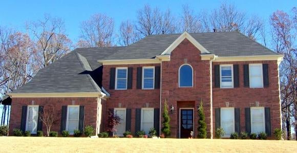 House Plan 47173 with 4 Beds, 3 Baths, 3 Car Garage Elevation