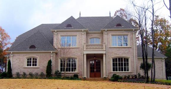 House Plan 47339 with 4 Beds, 4 Baths, 3 Car Garage Elevation