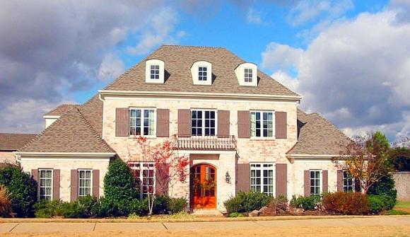 House Plan 47342 with 4 Beds, 4 Baths, 3 Car Garage Elevation