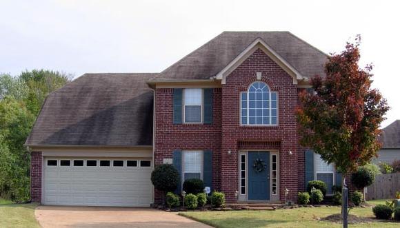 Traditional House Plan 47569 with 3 Beds, 3 Baths, 2 Car Garage Elevation