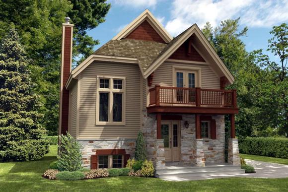 Country House Plan 48239 with 3 Beds, 2 Baths Elevation