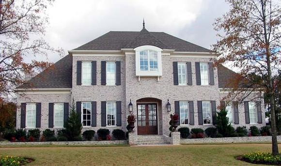 European, Traditional House Plan 48683 with 5 Beds, 5 Baths, 3 Car Garage Elevation