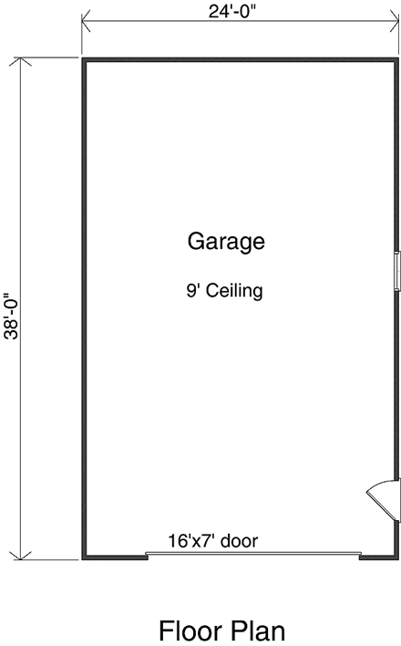 Traditional 4 Car Garage Plan 49012 First Level Plan