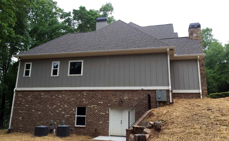 Craftsman, French Country, Traditional Plan with 3290 Sq. Ft., 4 Bedrooms, 4 Bathrooms, 3 Car Garage Picture 27