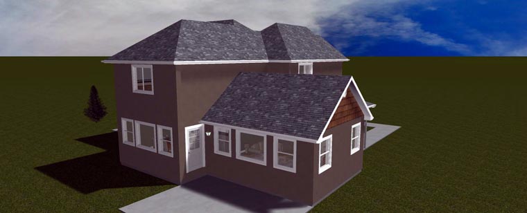 Plan with 3501 Sq. Ft., 4 Bedrooms, 4 Bathrooms, 3 Car Garage Picture 6
