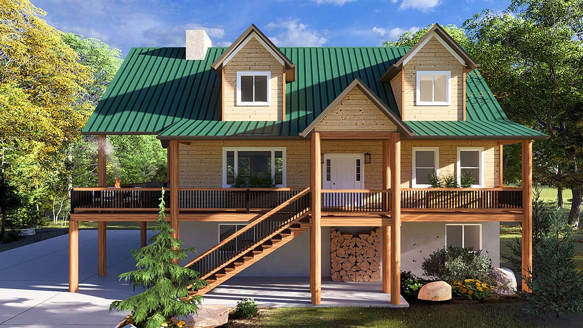 Plan with 3404 Sq. Ft., 6 Bedrooms, 4 Bathrooms Elevation