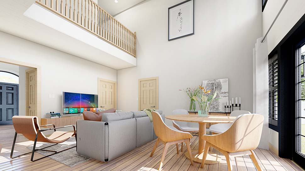 Plan with 4148 Sq. Ft., 5 Bedrooms, 4 Bathrooms, 3 Car Garage Picture 13