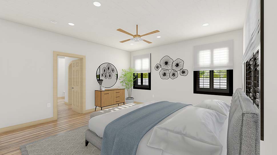 Plan with 4148 Sq. Ft., 5 Bedrooms, 4 Bathrooms, 3 Car Garage Picture 17