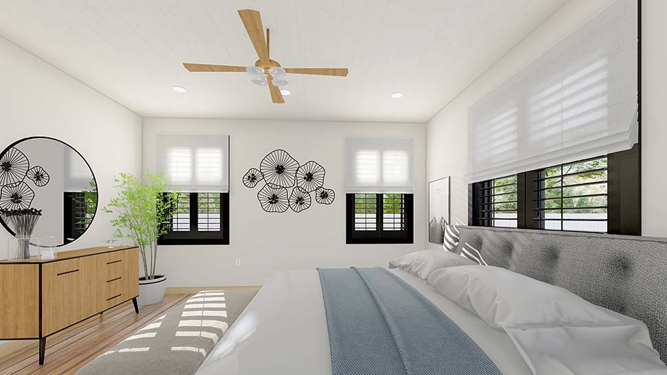 Plan with 4148 Sq. Ft., 5 Bedrooms, 4 Bathrooms, 3 Car Garage Picture 18