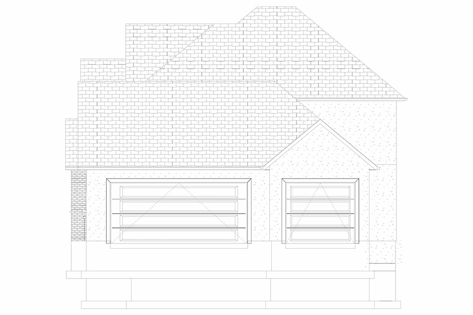 Plan with 4148 Sq. Ft., 5 Bedrooms, 4 Bathrooms, 3 Car Garage Picture 27