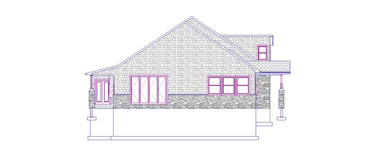 Plan with 3565 Sq. Ft., 3 Bedrooms, 3 Bathrooms, 3 Car Garage Picture 2