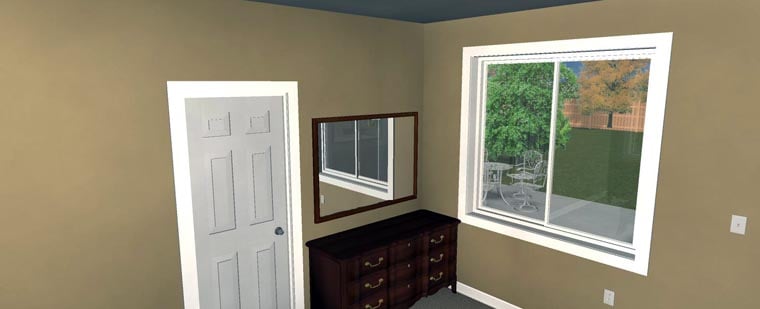 Plan with 4050 Sq. Ft., 5 Bedrooms, 3 Bathrooms, 2 Car Garage Picture 34