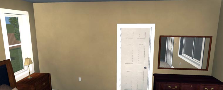 Plan with 4050 Sq. Ft., 5 Bedrooms, 3 Bathrooms, 2 Car Garage Picture 37