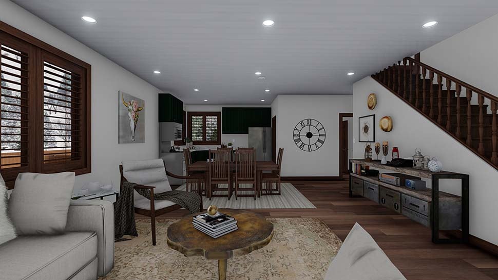 Plan with 2418 Sq. Ft., 5 Bedrooms, 4 Bathrooms Picture 11