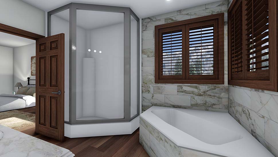 Plan with 2418 Sq. Ft., 5 Bedrooms, 4 Bathrooms Picture 15