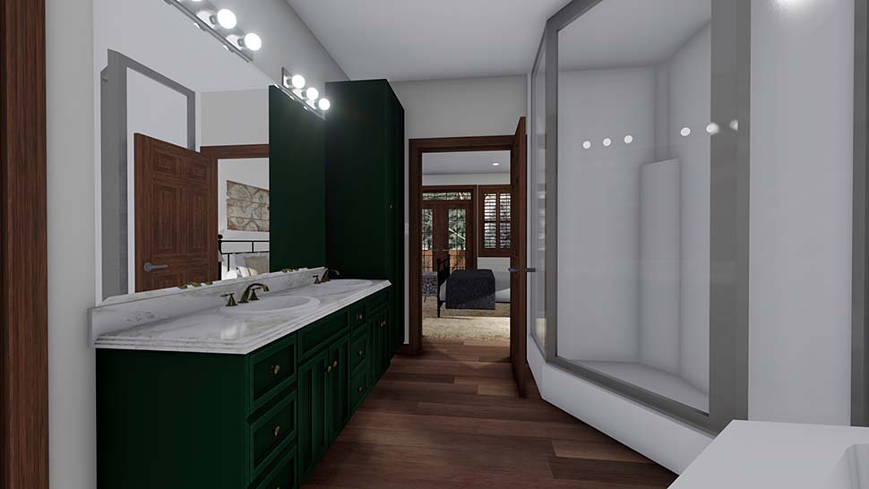 Plan with 2418 Sq. Ft., 5 Bedrooms, 4 Bathrooms Picture 16