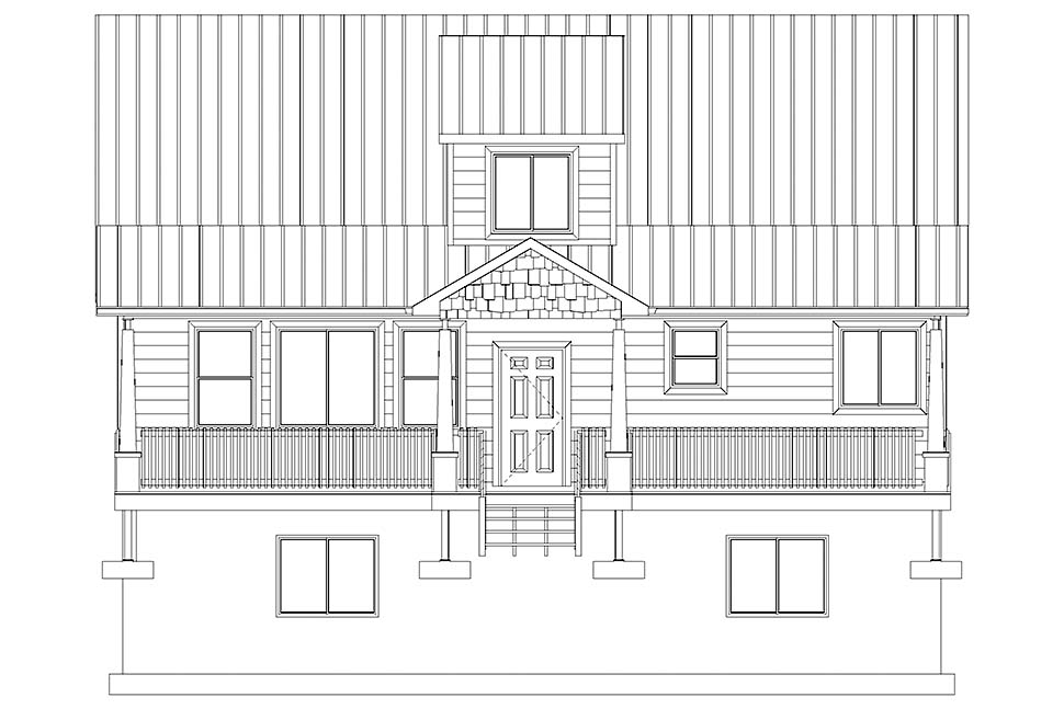 Plan with 2418 Sq. Ft., 5 Bedrooms, 4 Bathrooms Picture 17