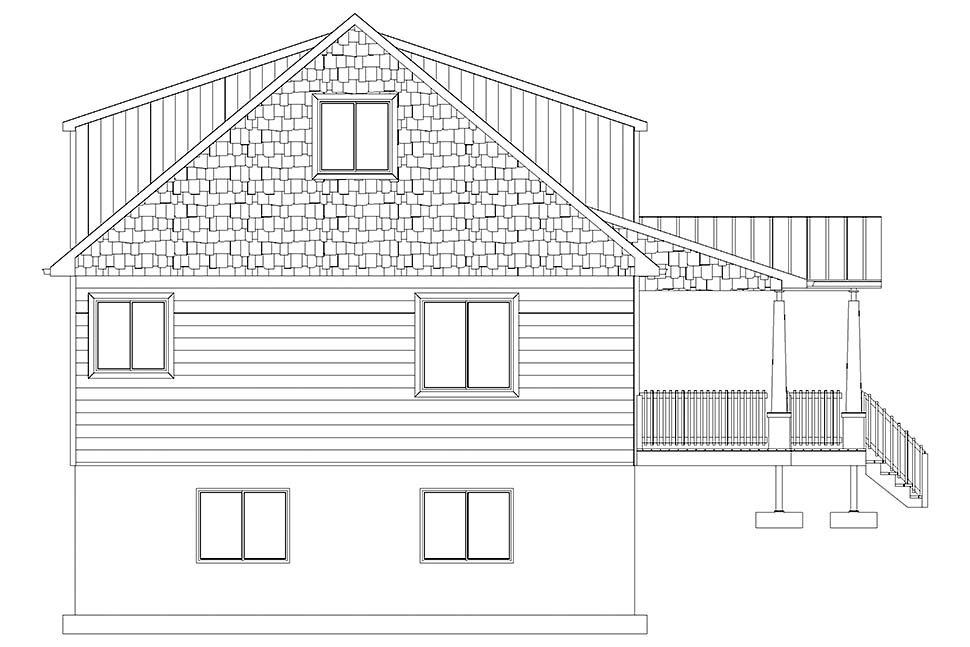 Plan with 2418 Sq. Ft., 5 Bedrooms, 4 Bathrooms Picture 19