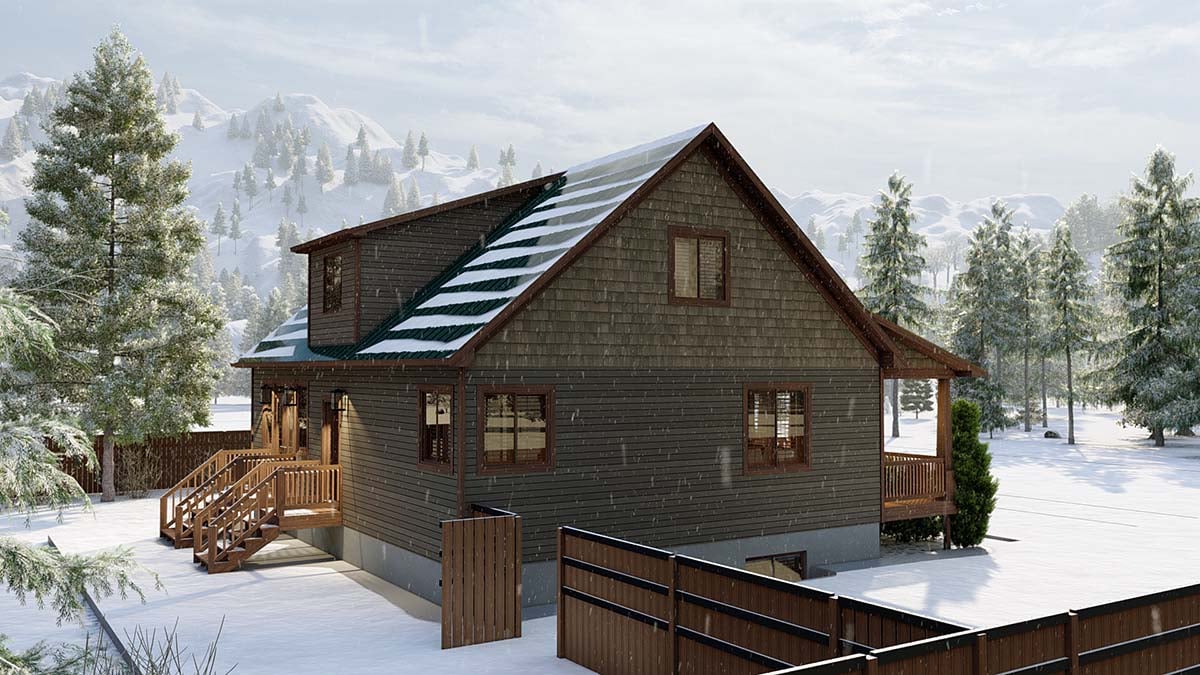 Plan with 2418 Sq. Ft., 5 Bedrooms, 4 Bathrooms Picture 3