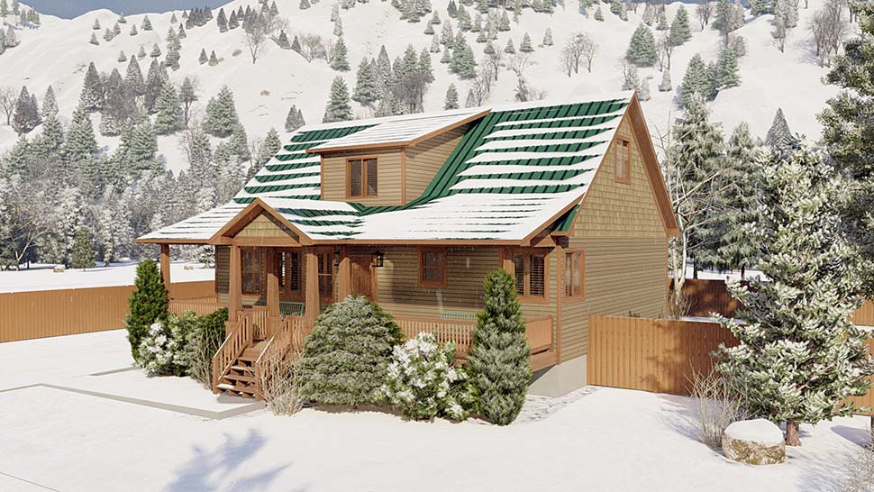 Plan with 2418 Sq. Ft., 5 Bedrooms, 4 Bathrooms Picture 4