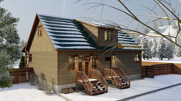 Plan with 2418 Sq. Ft., 5 Bedrooms, 4 Bathrooms Picture 6