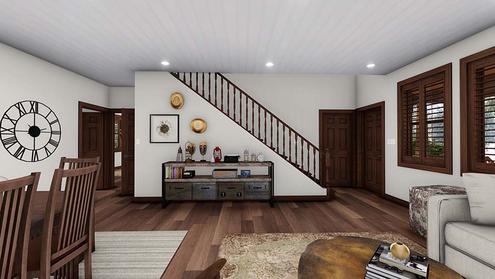 Plan with 2418 Sq. Ft., 5 Bedrooms, 4 Bathrooms Picture 8