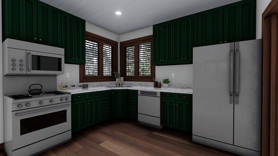 Plan with 2418 Sq. Ft., 5 Bedrooms, 4 Bathrooms Picture 9