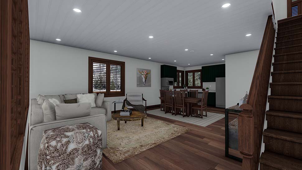 Plan with 2418 Sq. Ft., 5 Bedrooms, 4 Bathrooms Picture 10