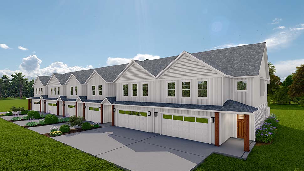 Country, Farmhouse, Traditional Plan with 3774 Sq. Ft., 6 Bedrooms, 6 Bathrooms, 3 Car Garage Picture 4