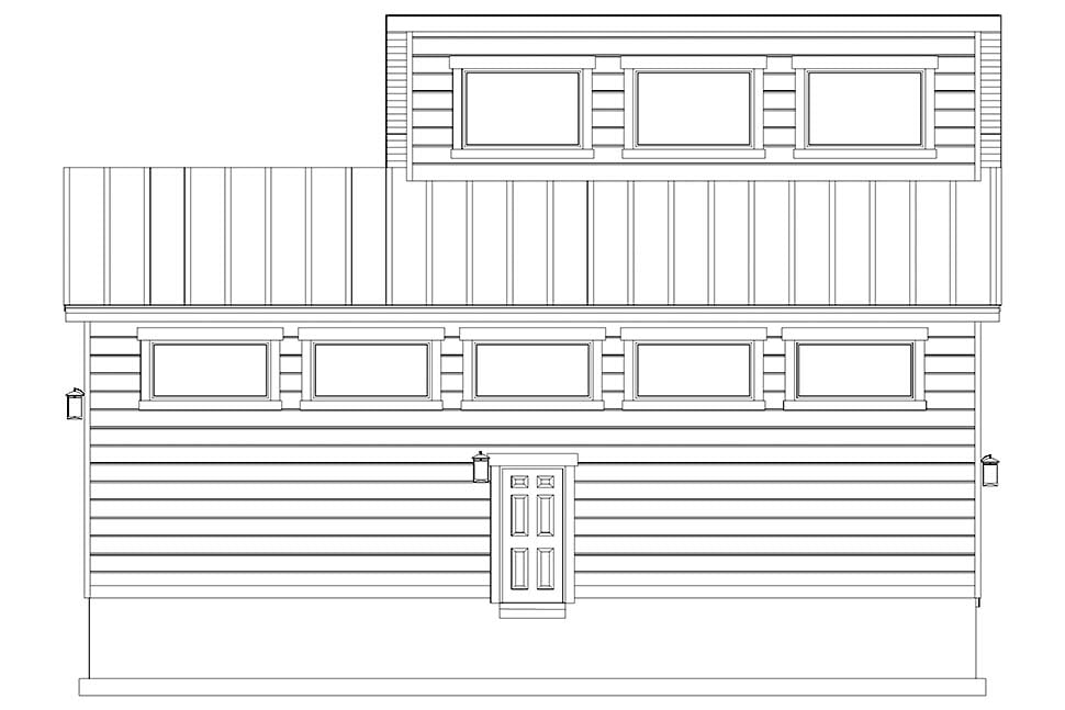 Contemporary, Modern Plan with 909 Sq. Ft., 1 Bedrooms, 2 Bathrooms, 3 Car Garage Picture 14