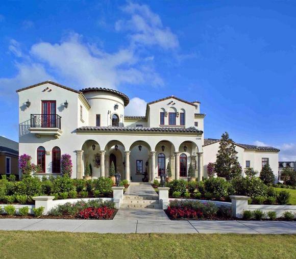 Mediterranean House Plan 50805 with 6 Beds, 7 Baths, 3 Car Garage Elevation
