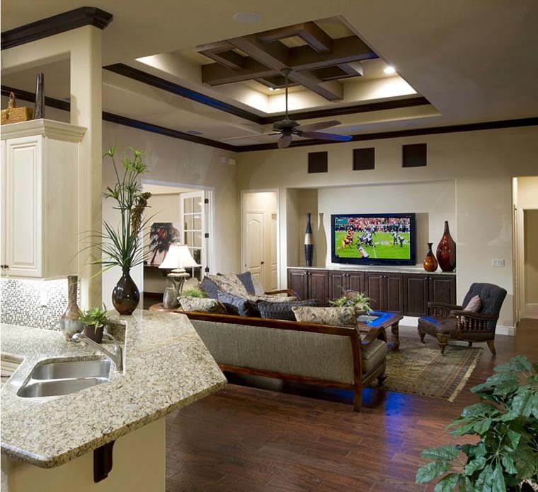 House Plan 50879 - Southern Style with 2761 Sq Ft, 4 Bed, 3 Bath ...