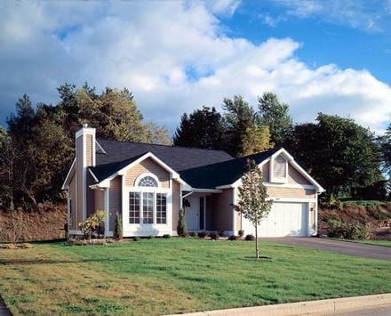 Plan Number 51020 - 1252 Square Feet