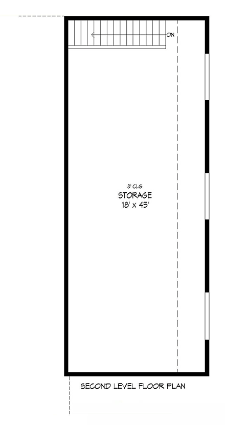 Garage Plan 51431 - 3 Car Garage