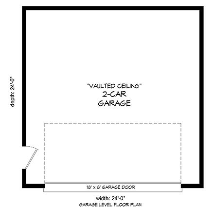 Cape Cod, Coastal, Contemporary, Saltbox 2 Car Garage Plan 51672 First Level Plan