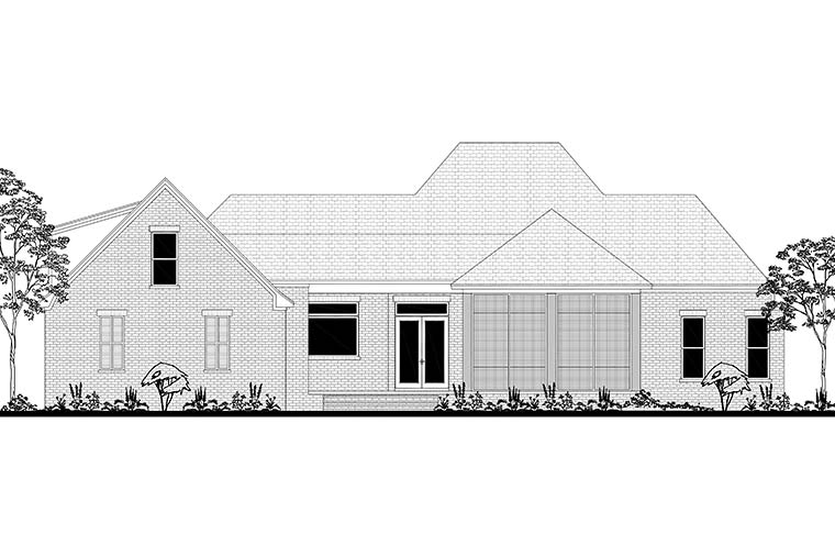 House Plan 51970 French Country Style With 2566 Sq Ft 3 Bed 2