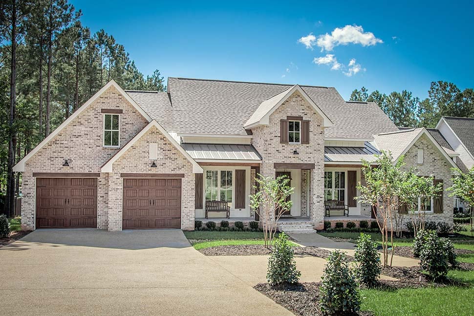 Country, Farmhouse, Traditional Plan with 2751 Sq. Ft., 4 Bedrooms, 4 Bathrooms, 2 Car Garage Picture 5