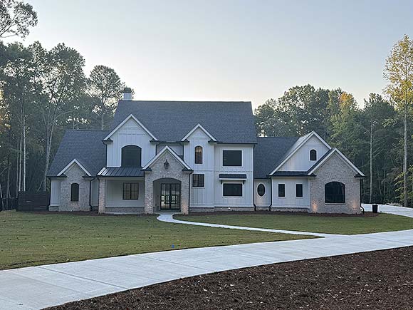 Craftsman, Farmhouse, Southern House Plan 52050 with 4 Beds, 6 Baths, 3 Car Garage Elevation