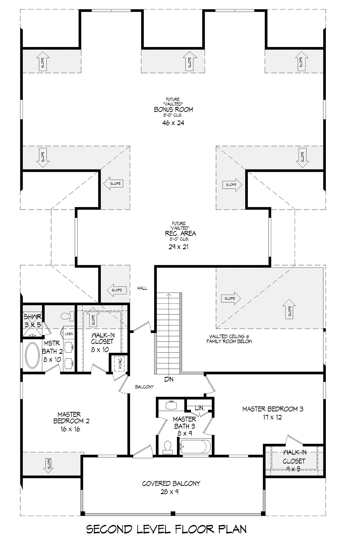 House Plan 52189 - Farmhouse Style with 2547 Sq Ft, 3 Bed, 3 Bath