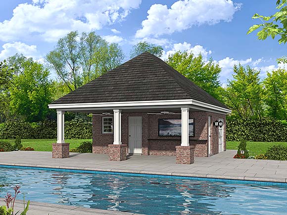 Coastal, Traditional Misc Plan 52191 Elevation