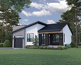 Plan Number 52876 - 1534 Square Feet