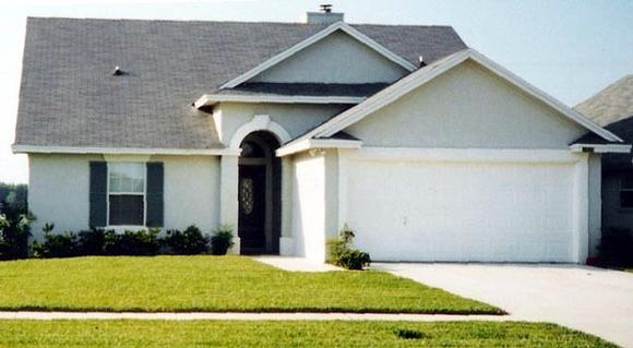 House Plan 53129 with 3 Beds, 2 Baths, 2 Car Garage Elevation