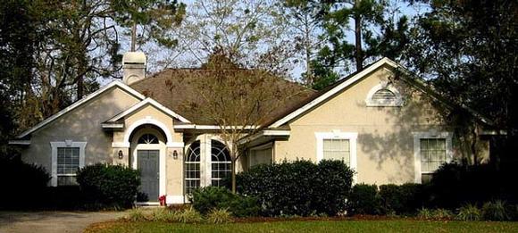 House Plan 53170 with 3 Beds, 2 Baths, 2 Car Garage Elevation