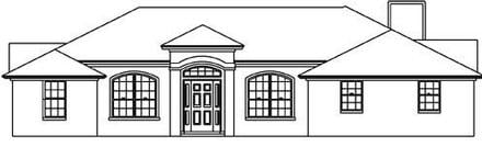 Plan Number 53223 - 1727 Square Feet