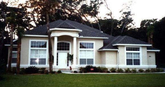 House Plan 53520 with 3 Beds, 3 Baths, 2 Car Garage Elevation