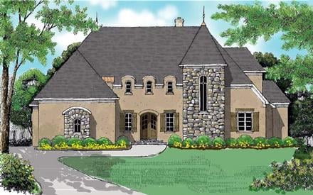 Plan Number 53745 - 5185 Square Feet