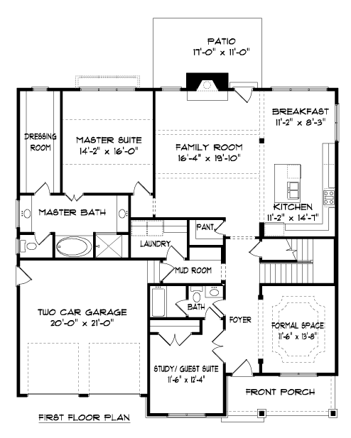 House Plan 53847 - Victorian Style with 3308 Sq Ft, 4 Bed, 4 Bath ...