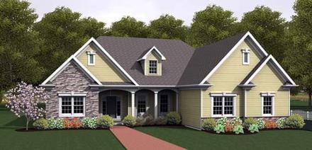 Plan Number 54092 - 2134 Square Feet